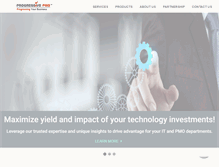 Tablet Screenshot of progressivepmo.com